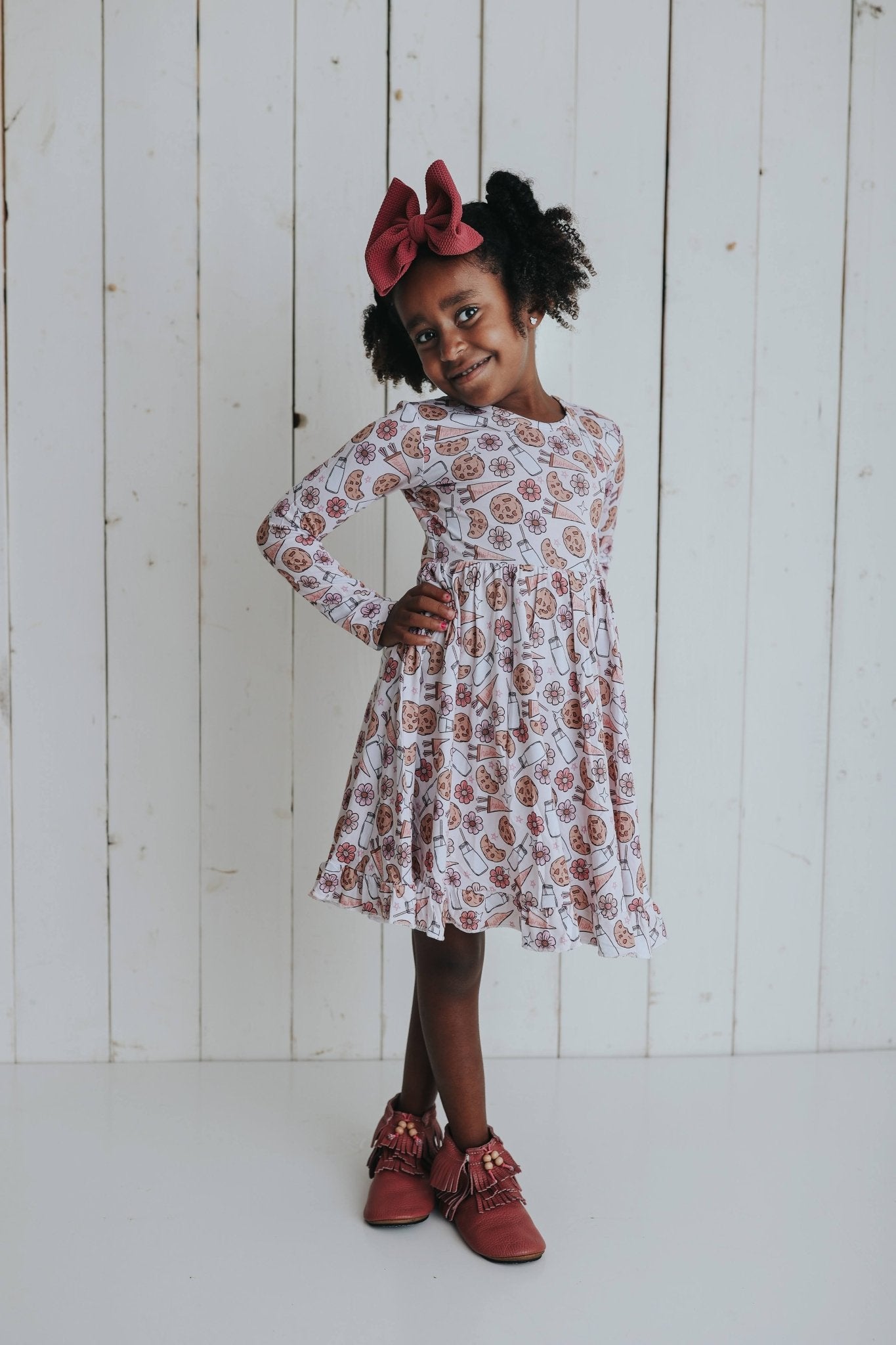 BOHO CHRISTMAS DREAM RUFFLE DRESS - Mack & Harvie