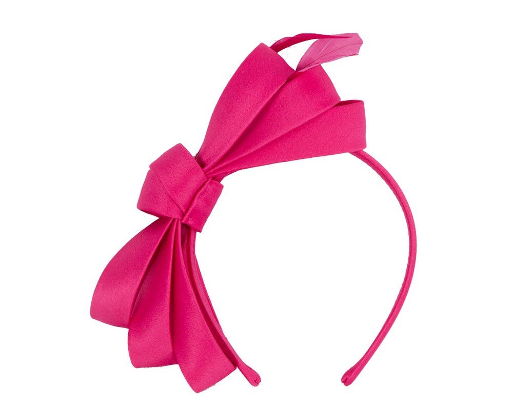 Bow Racing Fascinator - 5 Colors - Mack & Harvie