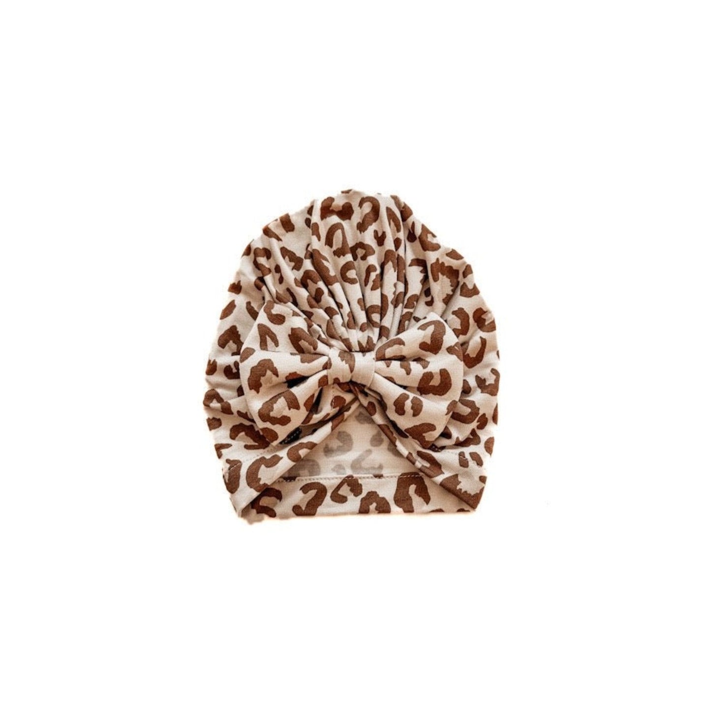 Bow Turban Hat - Leopard - Mack & Harvie