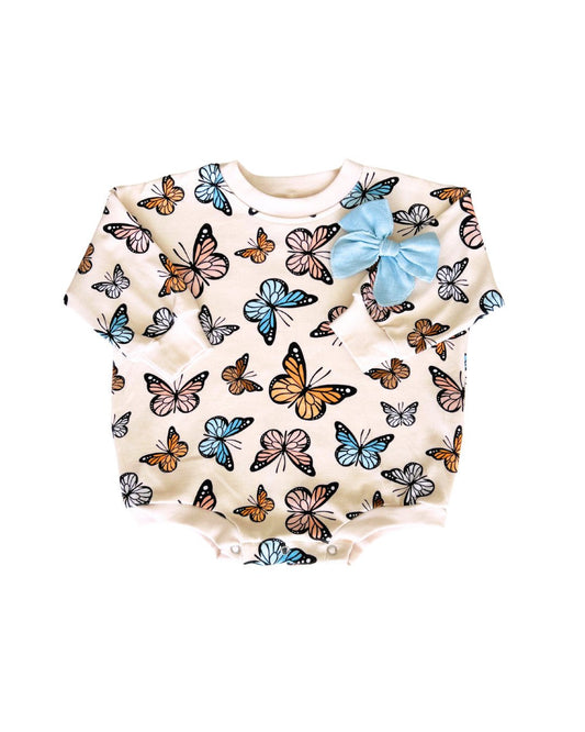 Bubble Romper | Butterflies - Mack & Harvie