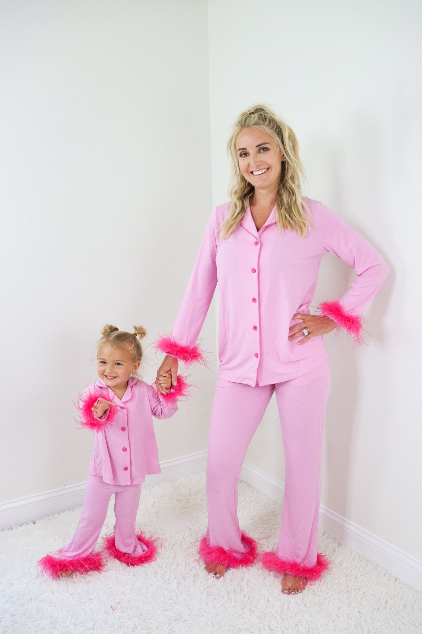 BUBBLEGUM GIRL’S FLARE FEATHERED DREAM SET - Mack & Harvie