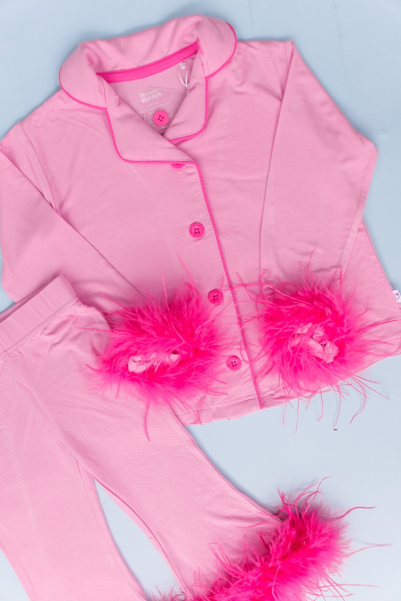 BUBBLEGUM GIRL’S FLARE FEATHERED DREAM SET - Mack & Harvie