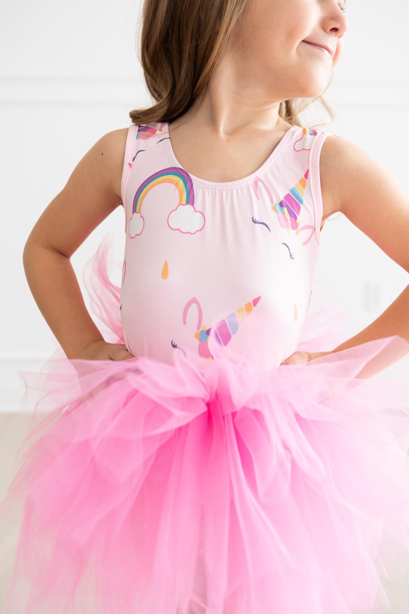 Bubblegum Unicorn Tank Tutu Leotard - Mack & Harvie