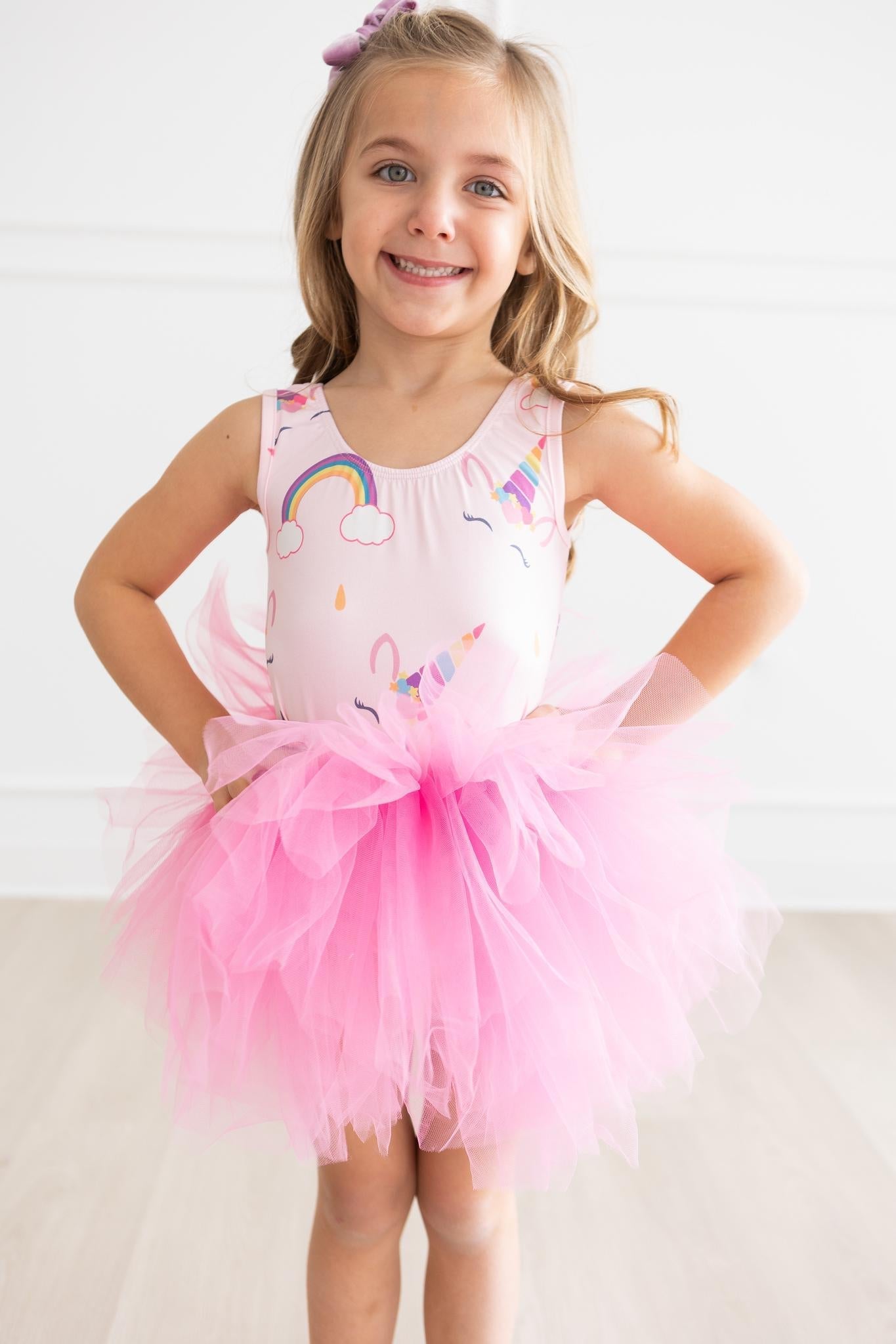 Bubblegum Unicorn Tank Tutu Leotard - Mack & Harvie