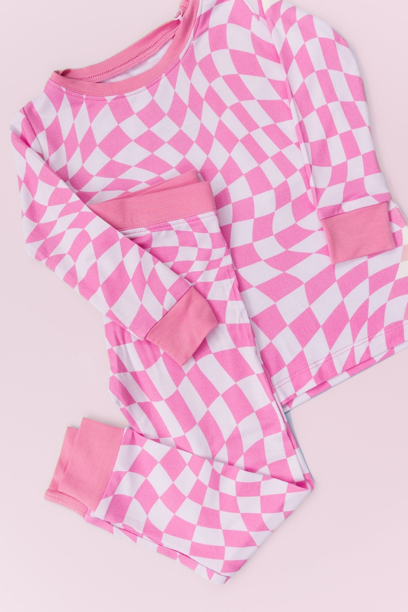 BUBBLEGUM WAVY CHECKERS DREAM SET - Mack & Harvie