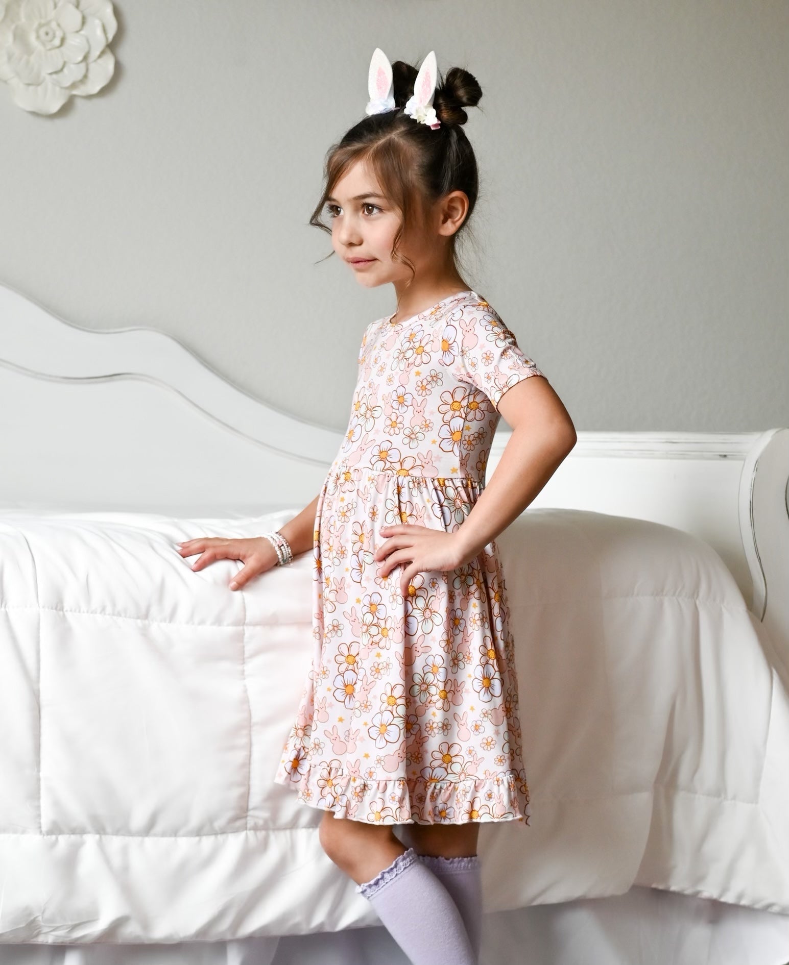 BUNNY BLOOMZzz DREAM RUFFLE DRESS - Mack & Harvie