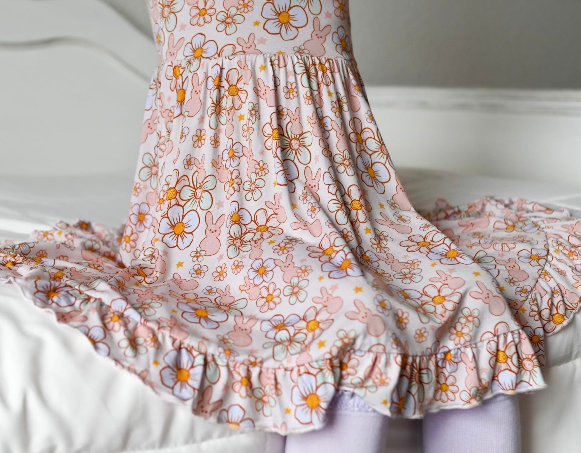 BUNNY BLOOMZzz DREAM RUFFLE DRESS - Mack & Harvie