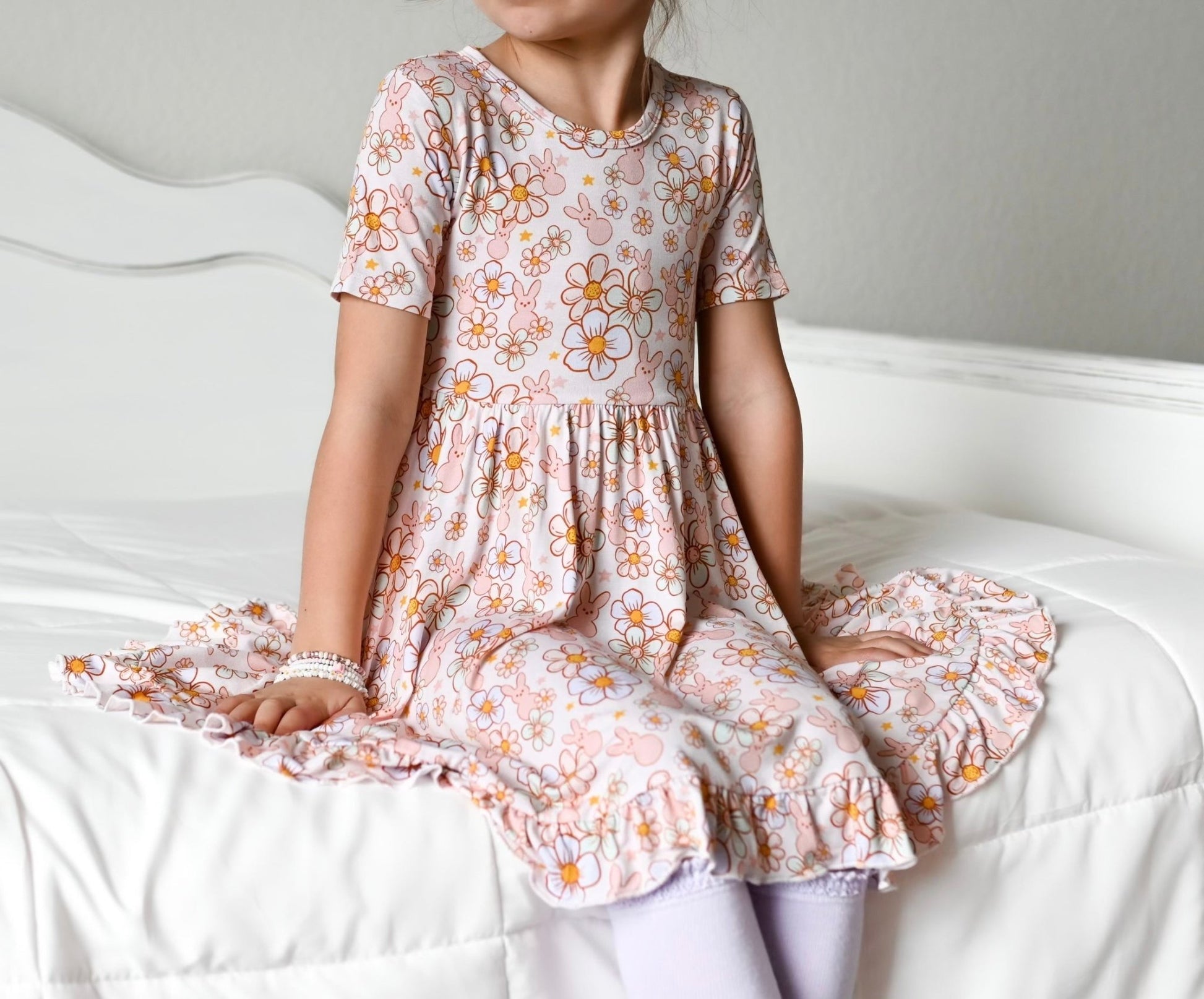 BUNNY BLOOMZzz DREAM RUFFLE DRESS - Mack & Harvie