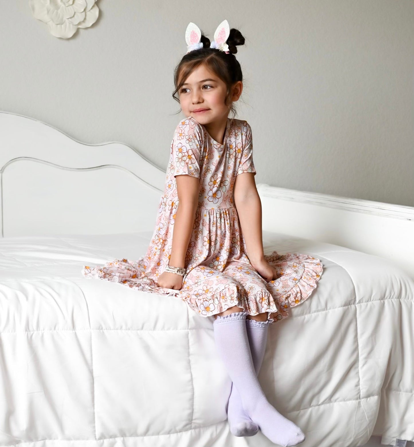 BUNNY BLOOMZzz DREAM RUFFLE DRESS - Mack & Harvie