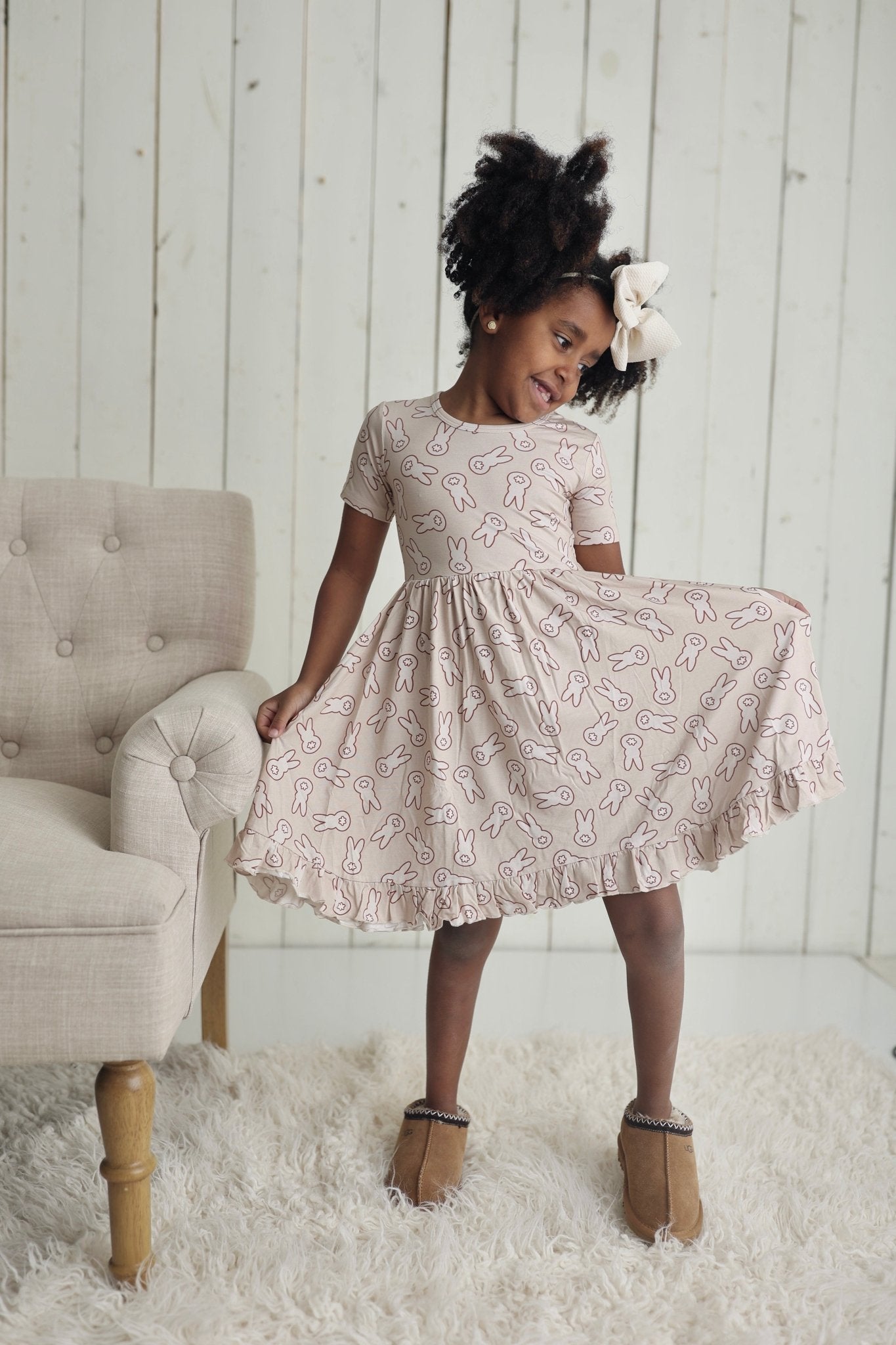 BUNNY TAILS DREAM RUFFLE DRESS - Mack & Harvie