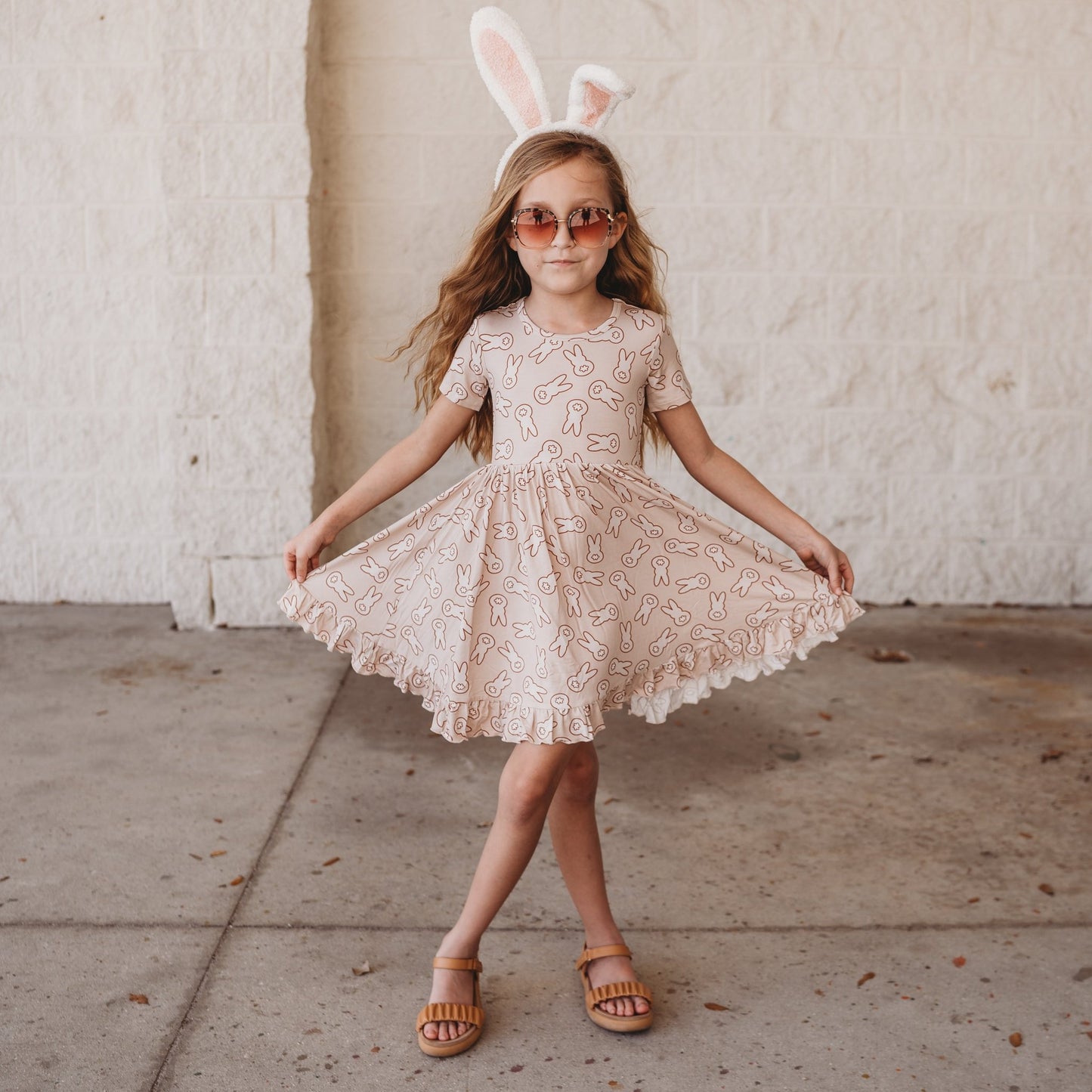 BUNNY TAILS DREAM RUFFLE DRESS - Mack & Harvie