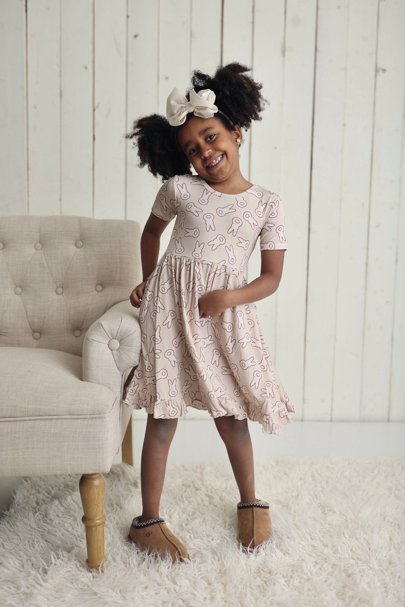 BUNNY TAILS DREAM RUFFLE DRESS - Mack & Harvie