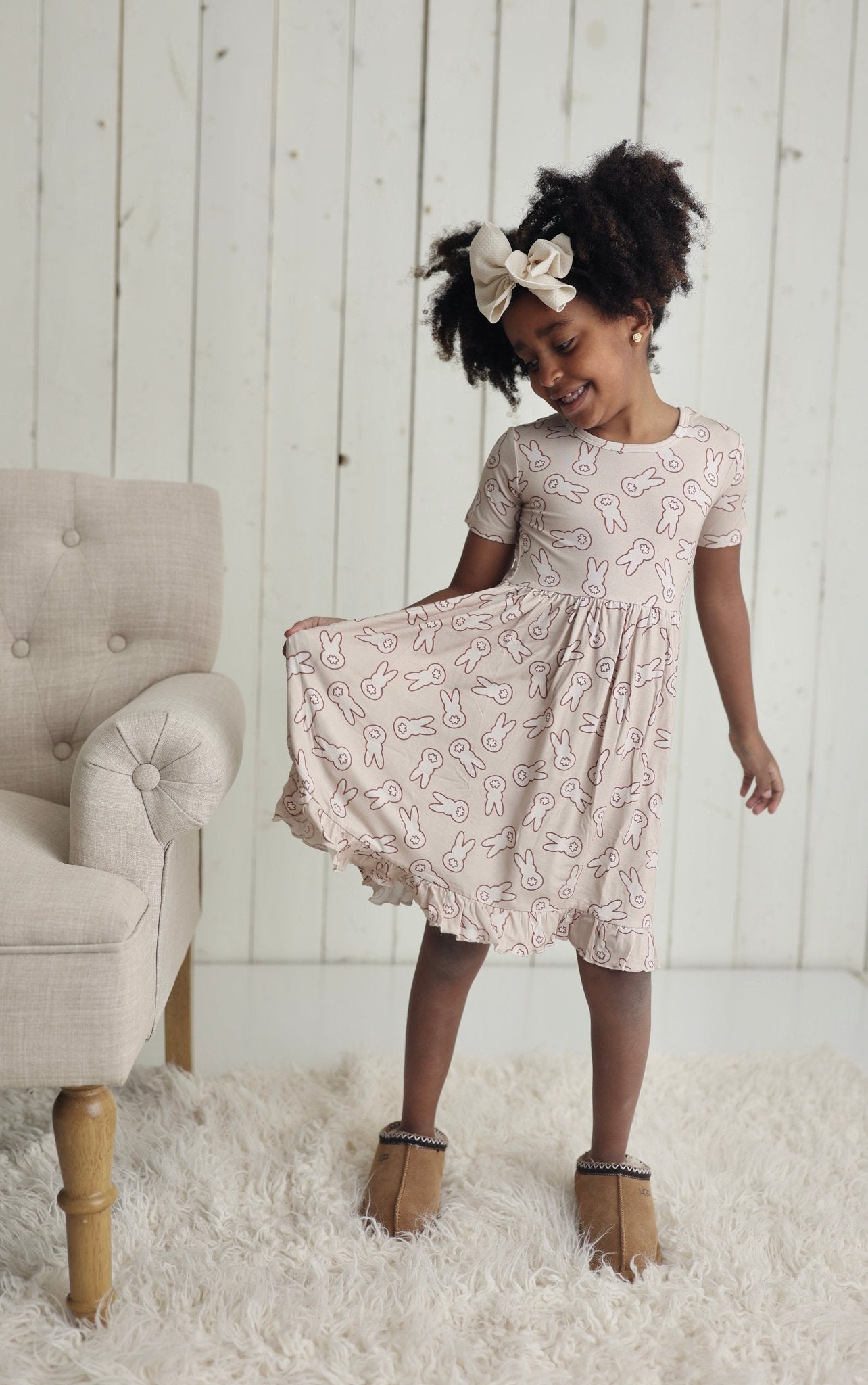 BUNNY TAILS DREAM RUFFLE DRESS - Mack & Harvie