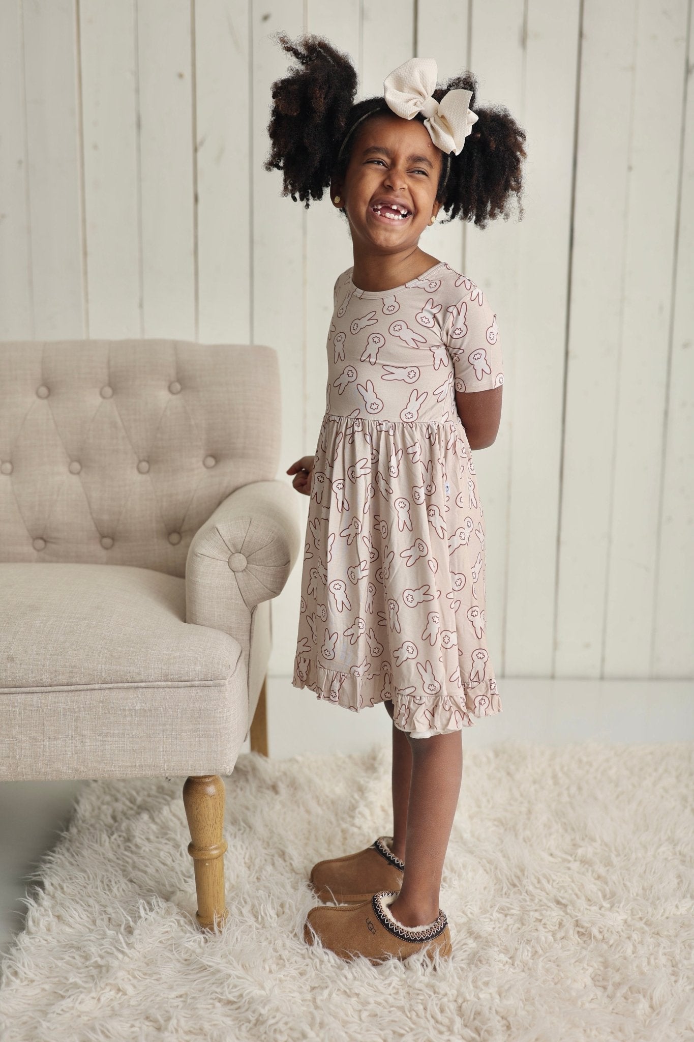 BUNNY TAILS DREAM RUFFLE DRESS - Mack & Harvie