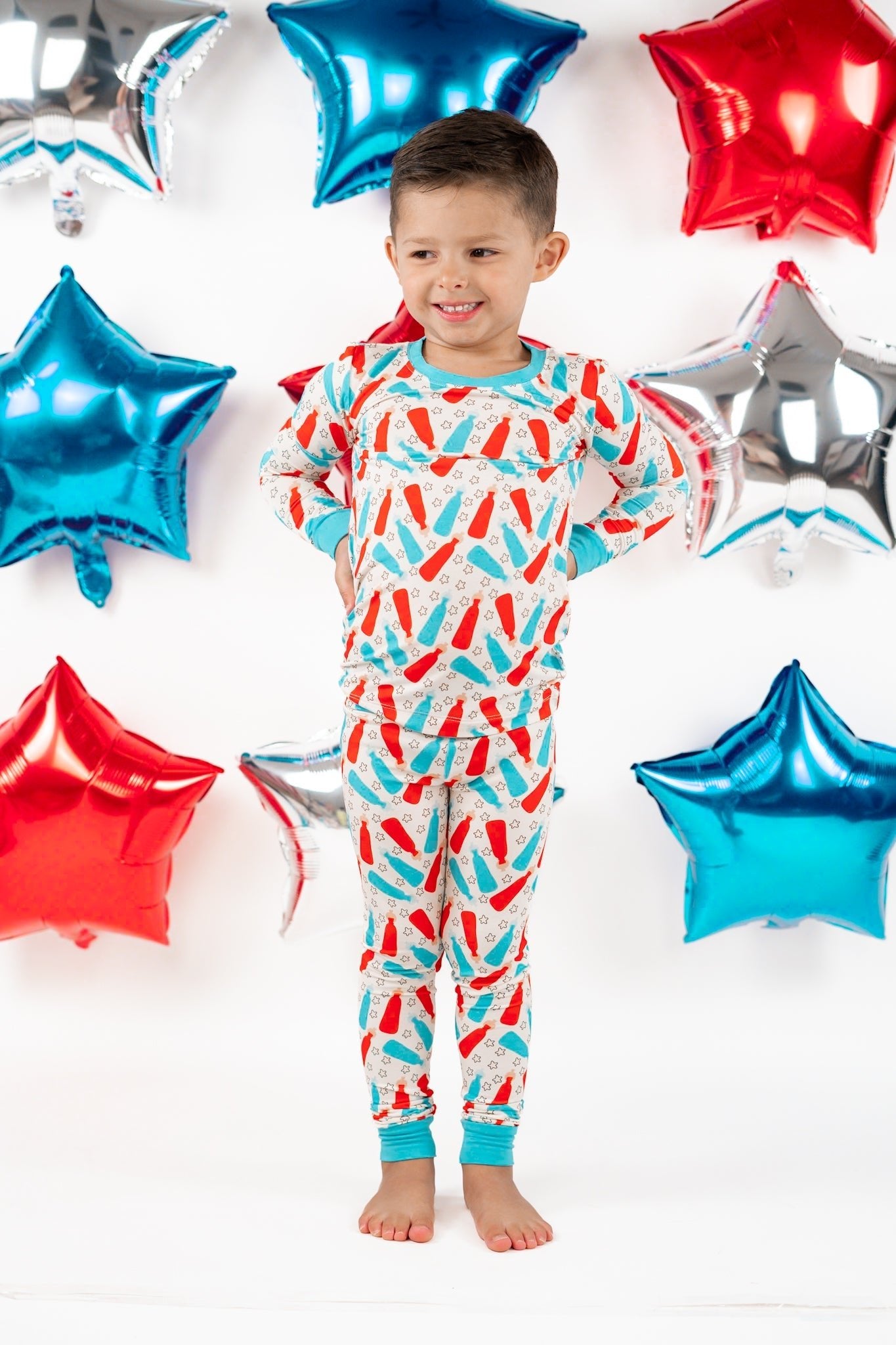 BURSTING RED WHITE & BLUE DREAM SET - Mack & Harvie