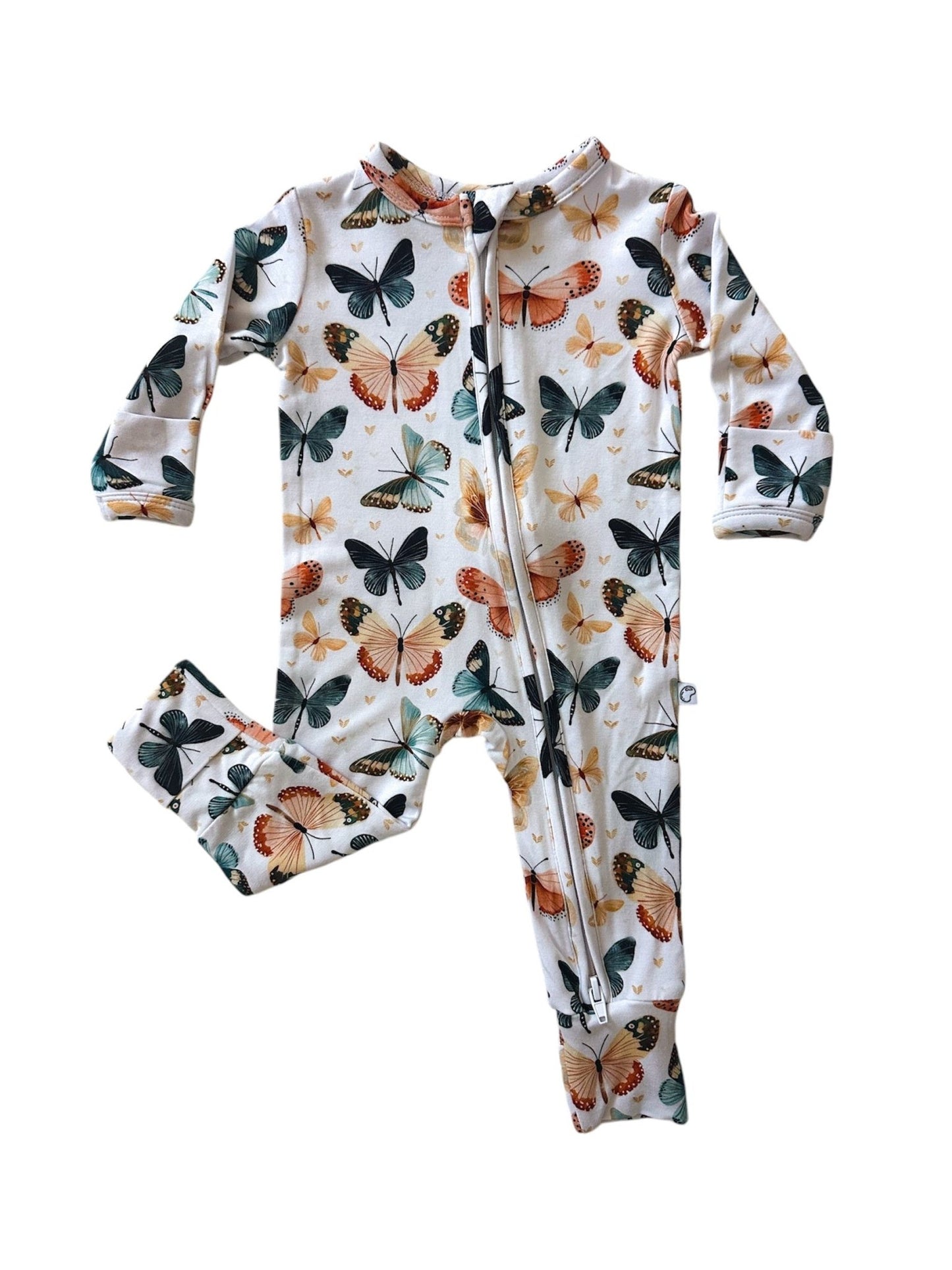 Butterly | Bamboo Zip Romper - Mack & Harvie