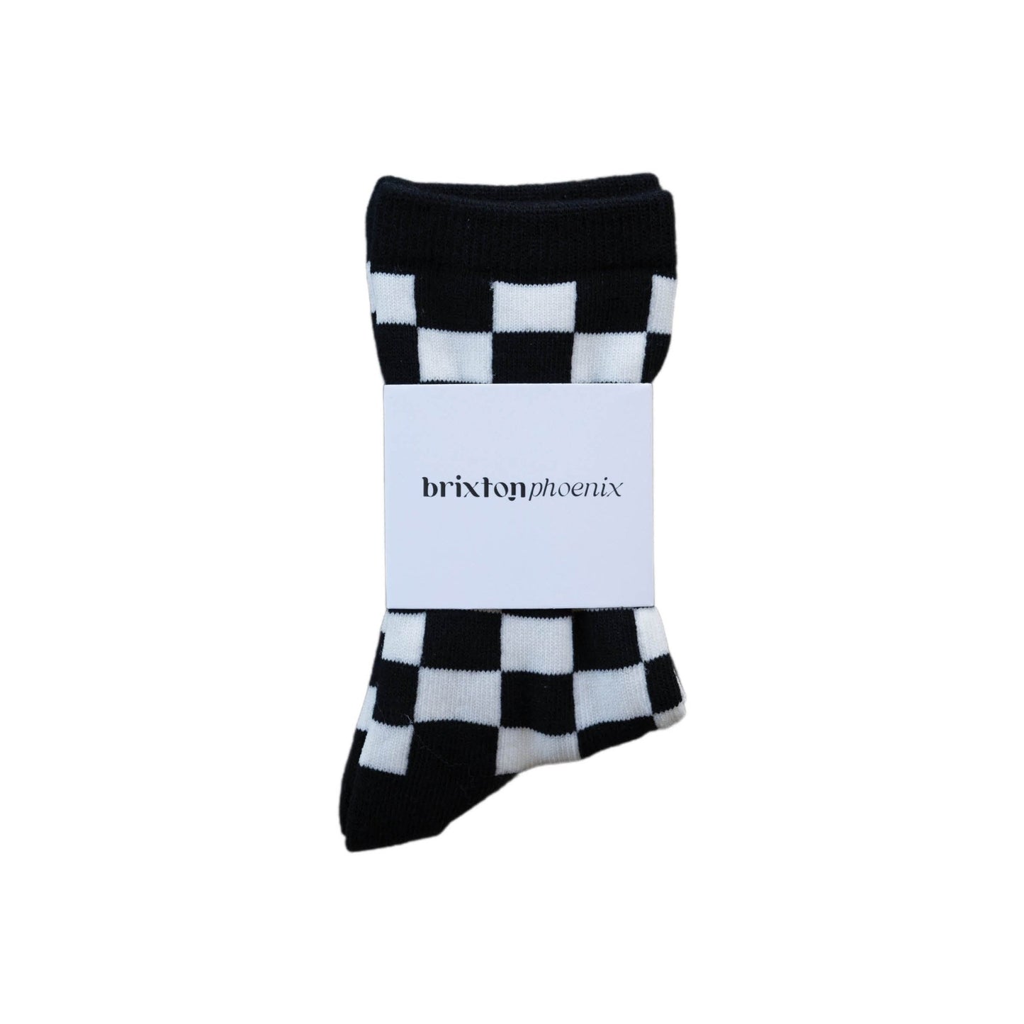 B&W Checker | Socks - Mack & Harvie