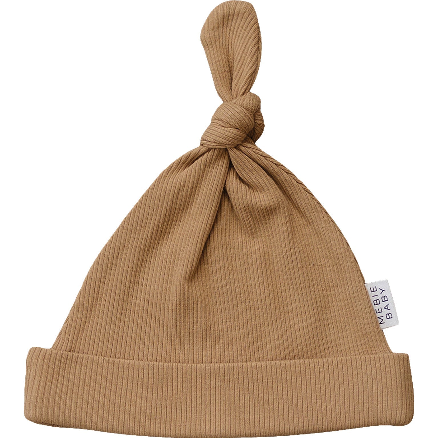 Cafe Organic Ribbed Newborn Knot Hat - Mack & Harvie