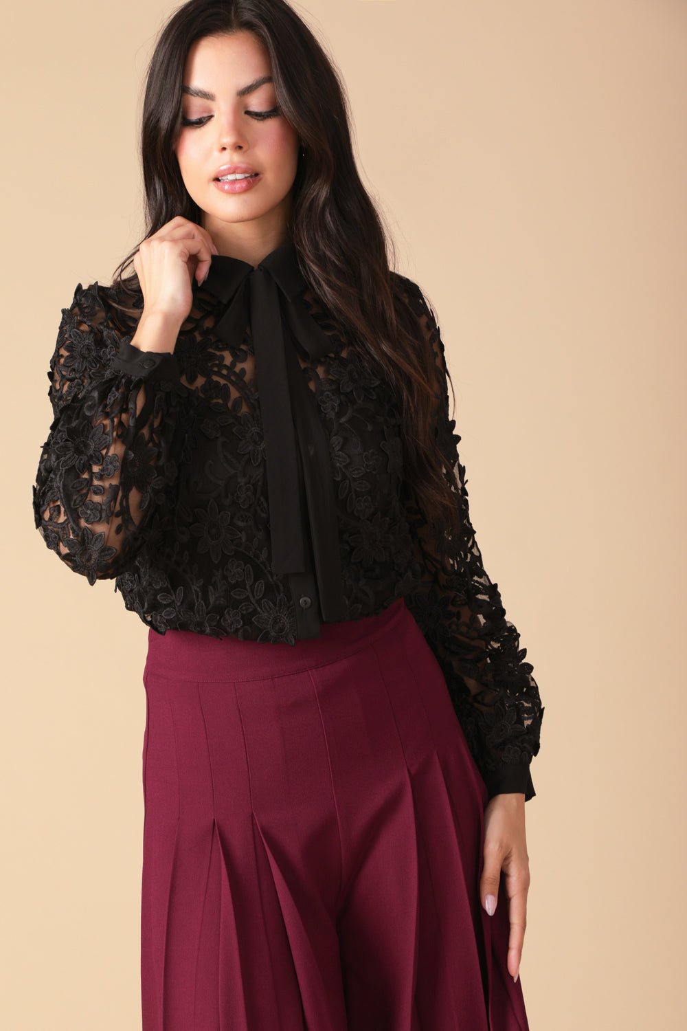 CALL IT FATE LACE TOP - Mack & Harvie