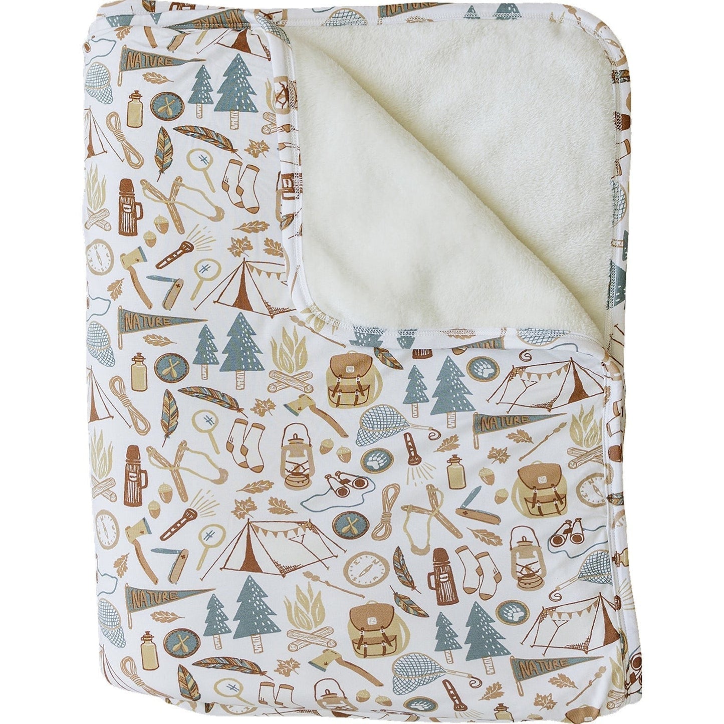 Camping Trip Bamboo Fleece Quilt - Mack & Harvie