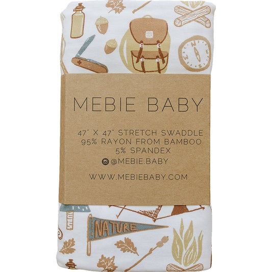 Camping Trip Bamboo Stretch Swaddle - Mack & Harvie