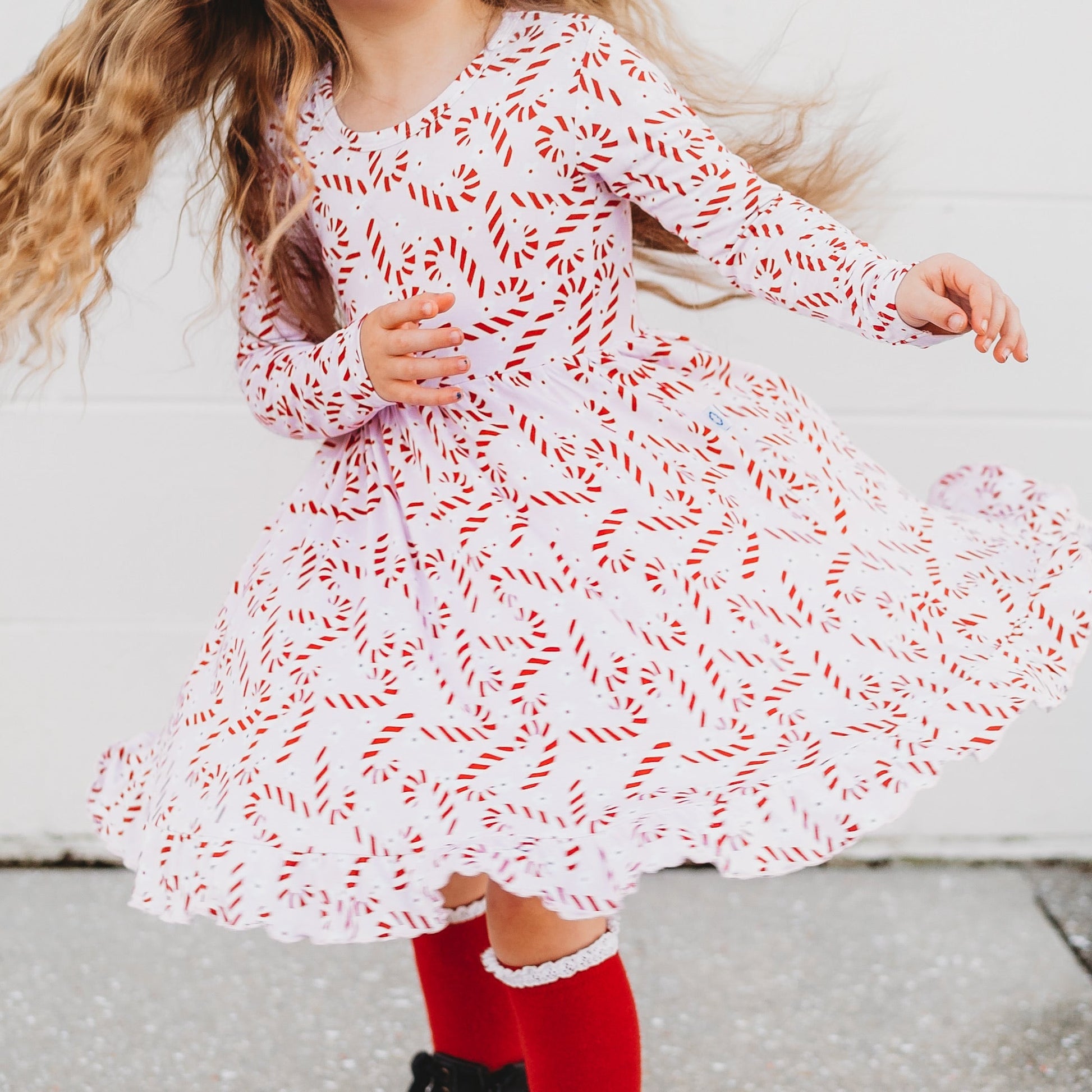 CANDY CANE LANEZzz DREAM RUFFLE DRESS - Mack & Harvie