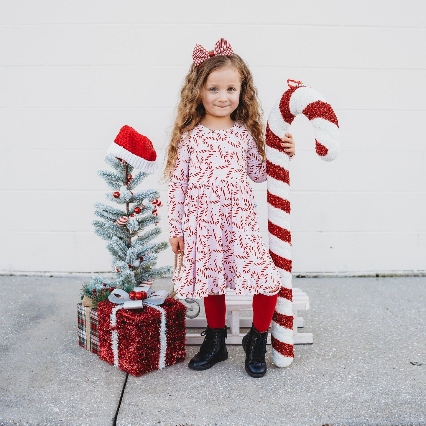 CANDY CANE LANEZzz DREAM RUFFLE DRESS - Mack & Harvie