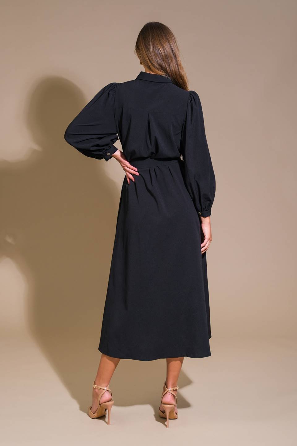 CAN'T RELACE YOU WOVEN MIDI DRESS - Mack & Harvie