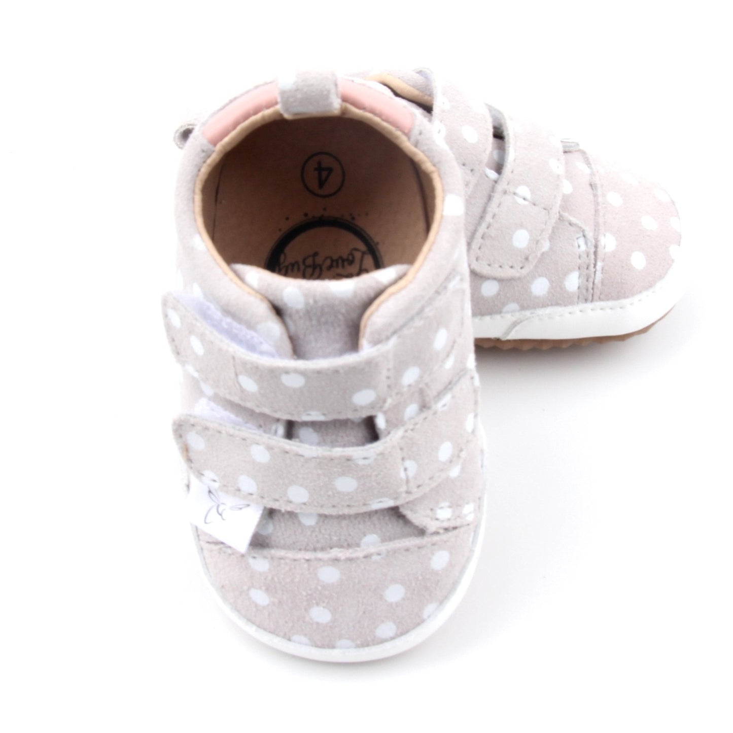 Casual Polka Dot & Pink Low Top - Mack & Harvie