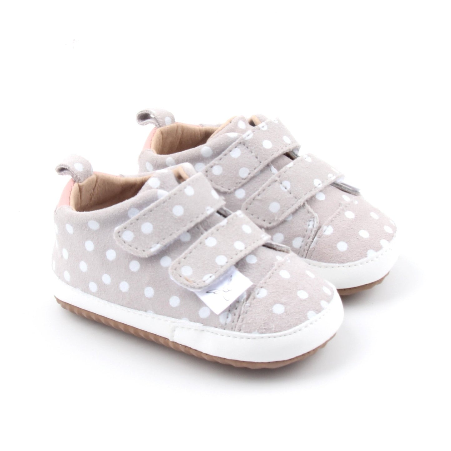 Casual Polka Dot & Pink Low Top - Mack & Harvie