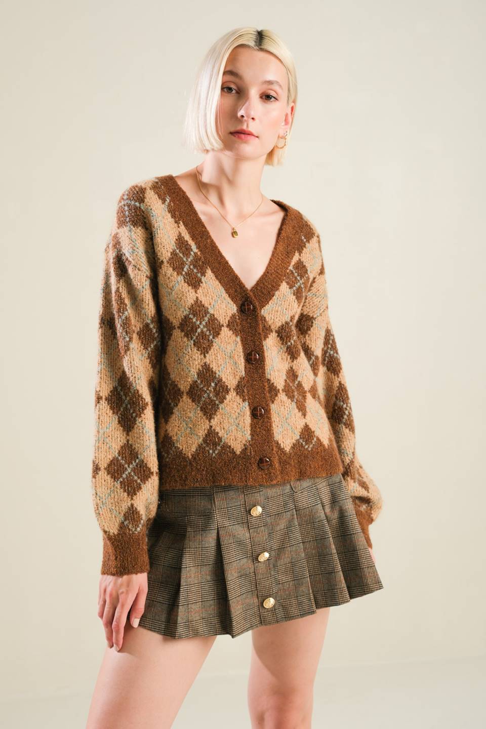 CHAMPAGNE COAST SWEATER CARDIGAN - Mack & Harvie