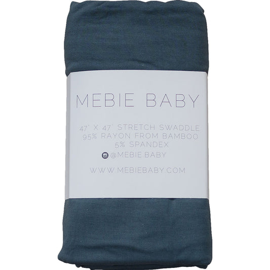 Charcoal Bamboo Stretch Swaddle - Mack & Harvie