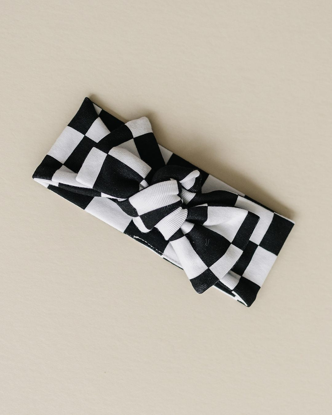 Checkered Headband | Black - Mack & Harvie