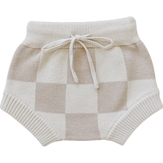 Checkered Knit Bloomers - Mack & Harvie