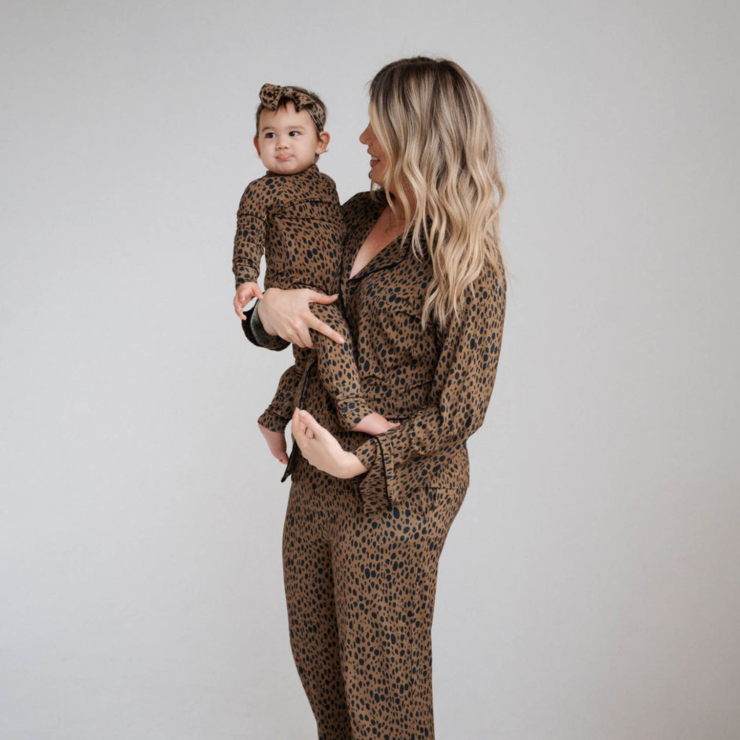 Cheetah | Bamboo Zip Romper