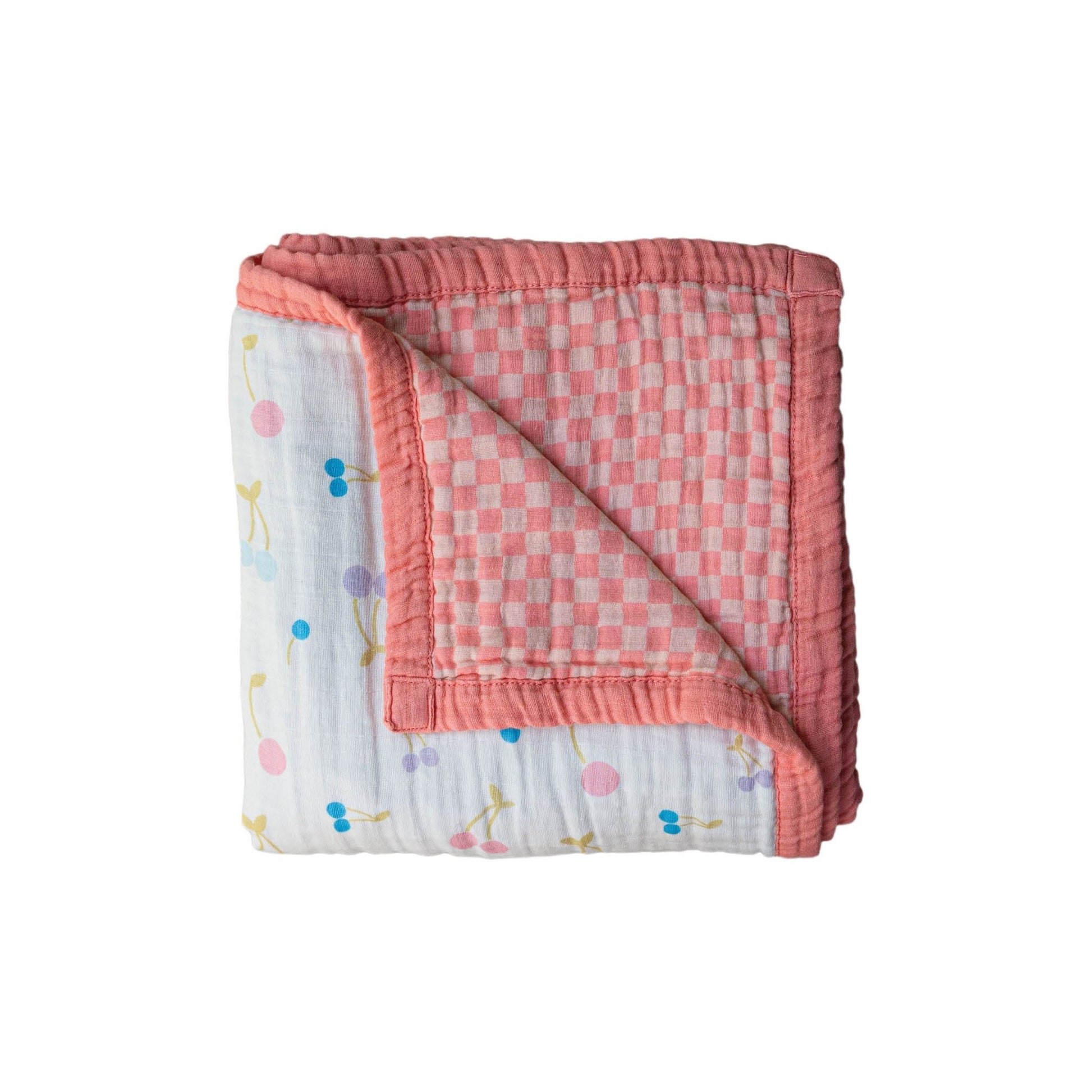 Cherry Pop | Reversible Muslin Quilt - Mack & Harvie