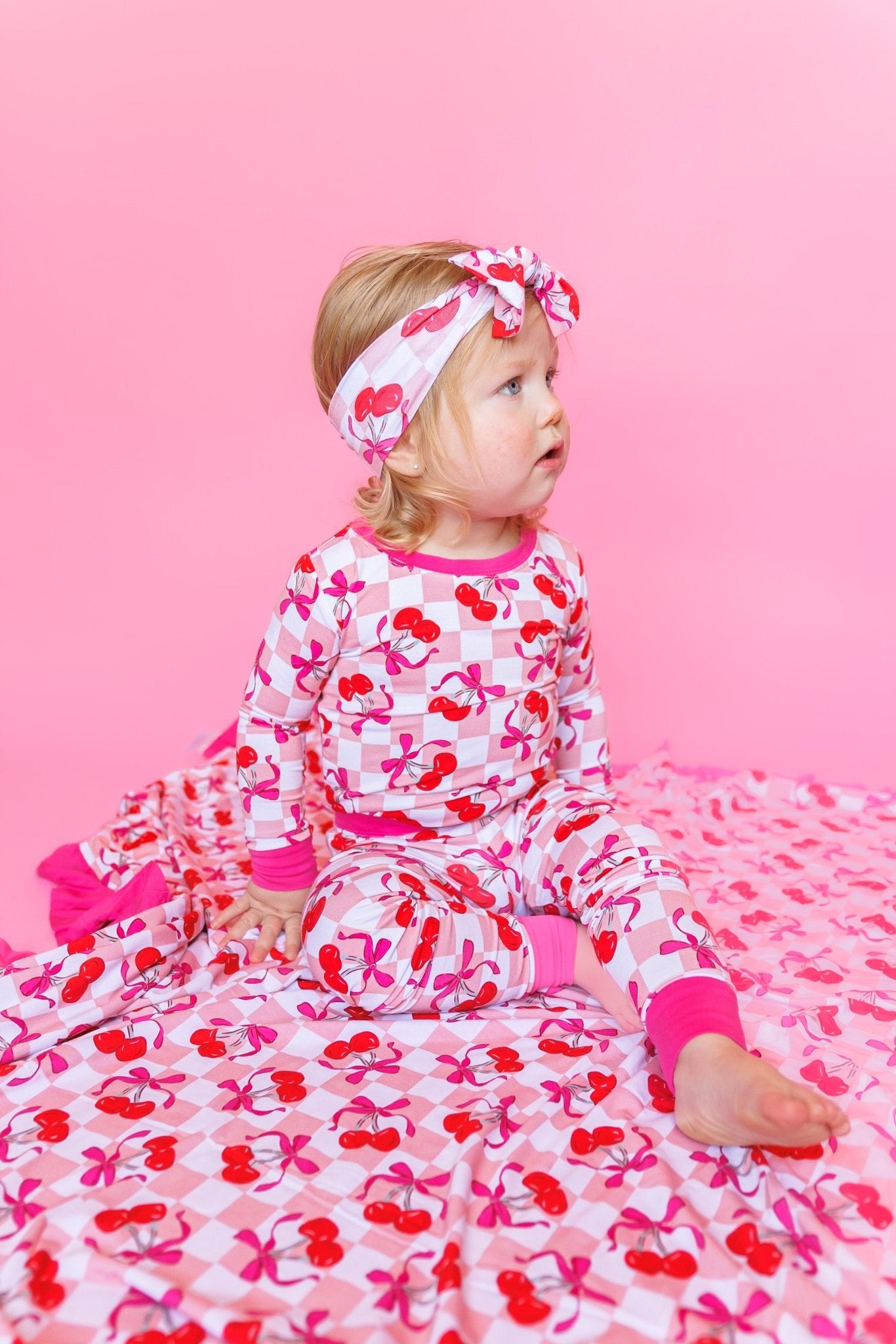 CHERRY SWEET CHECKERS DREAM SET - Mack & Harvie