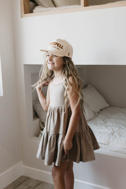 Children's Dress | Vintage Washed Espresso - Mack & Harvie