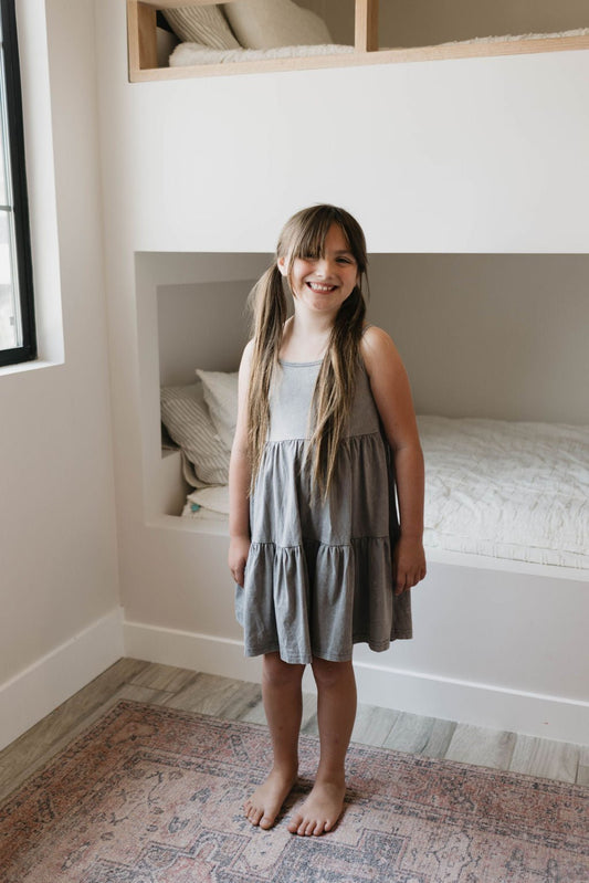 Children's Dress | Vintage Washed Steel - Mack & Harvie