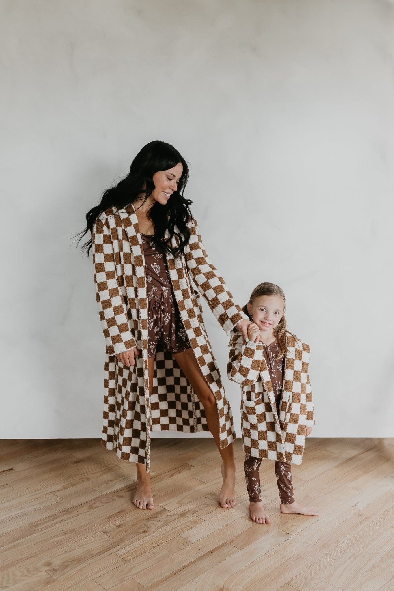 Children's Hooded Robe | Minty x ff Wild West - Mack & Harvie