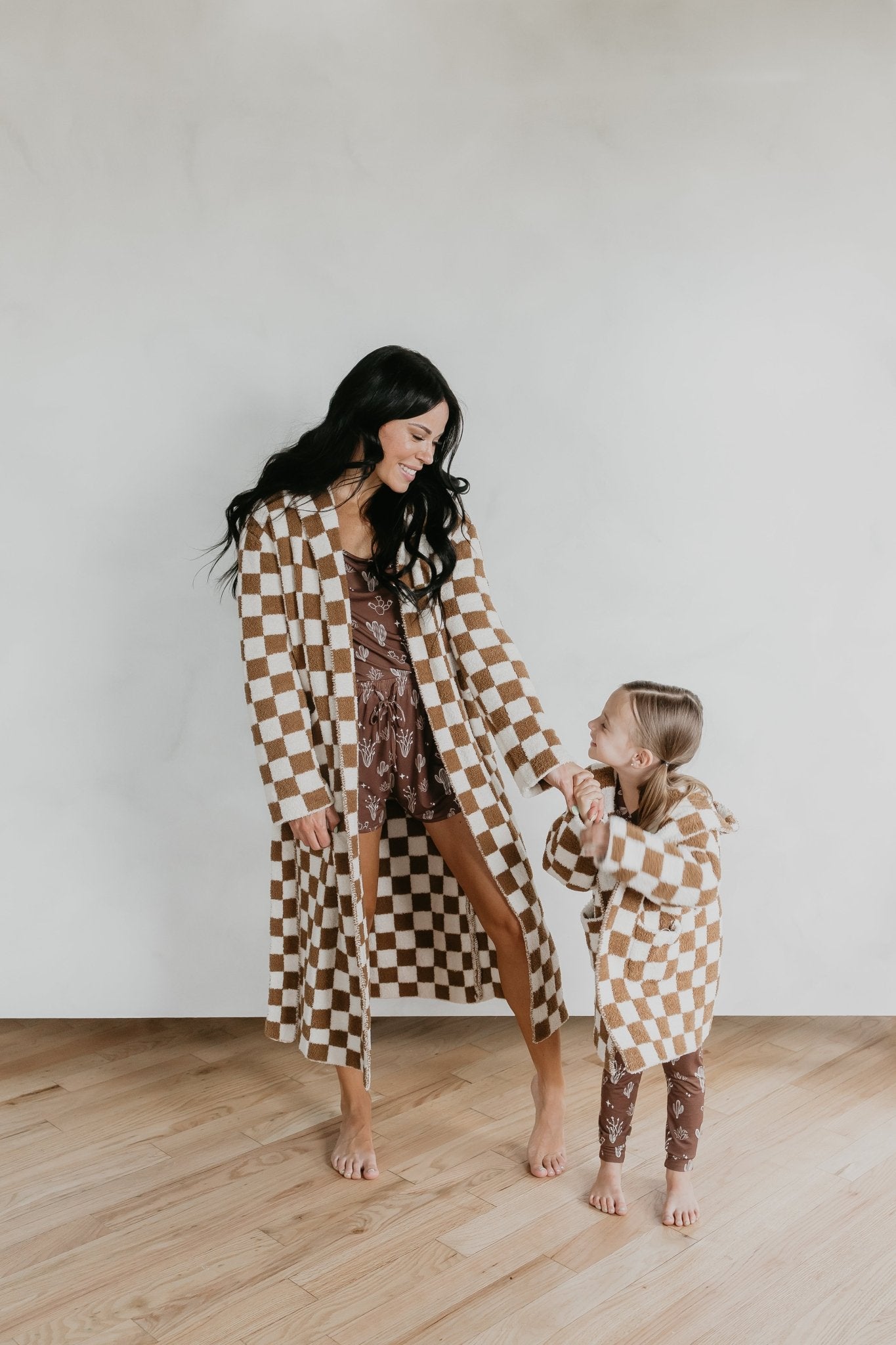 Children's Hooded Robe | Minty x ff Wild West - Mack & Harvie