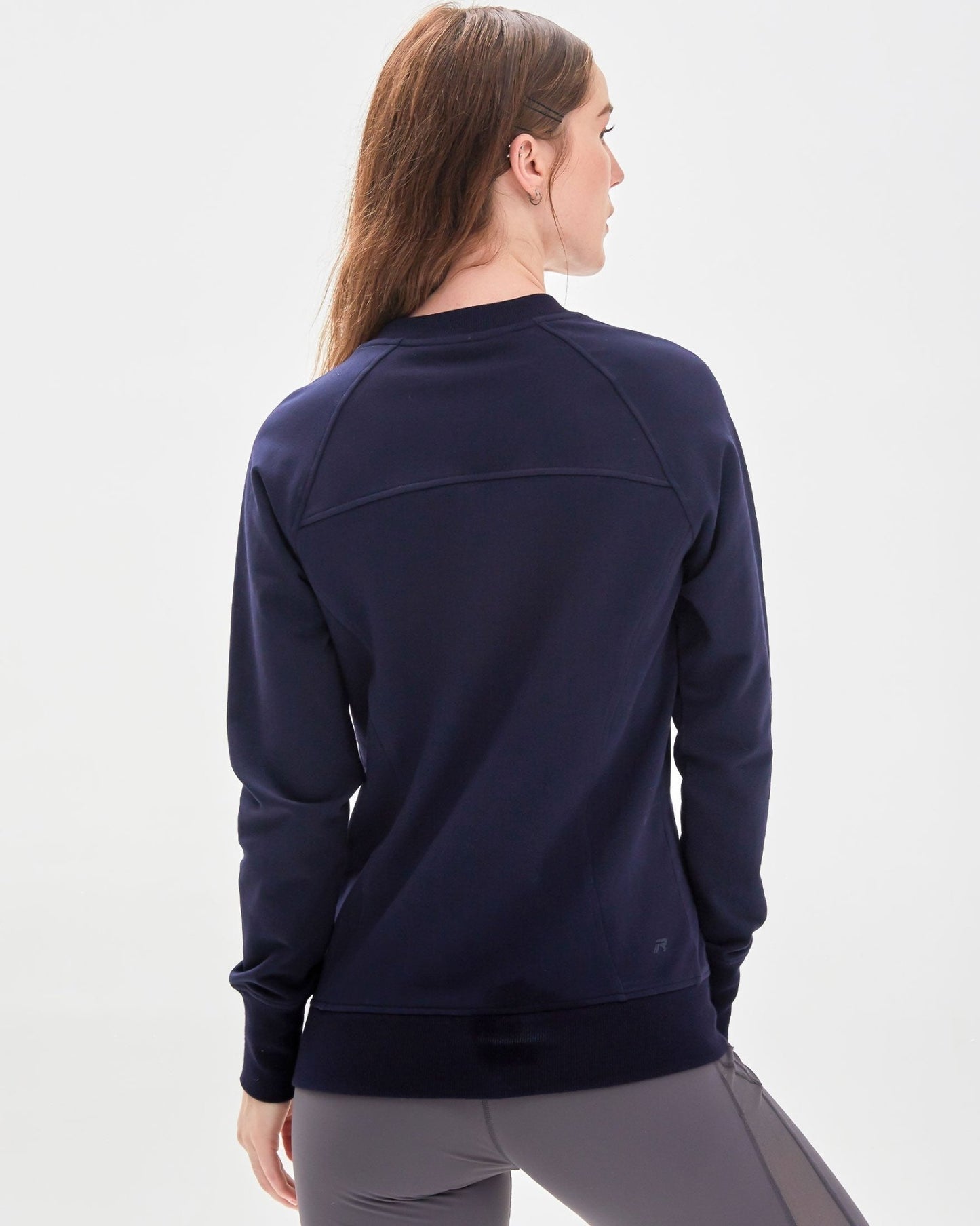 City Zip Slim Crewneck On - Mack & Harvie