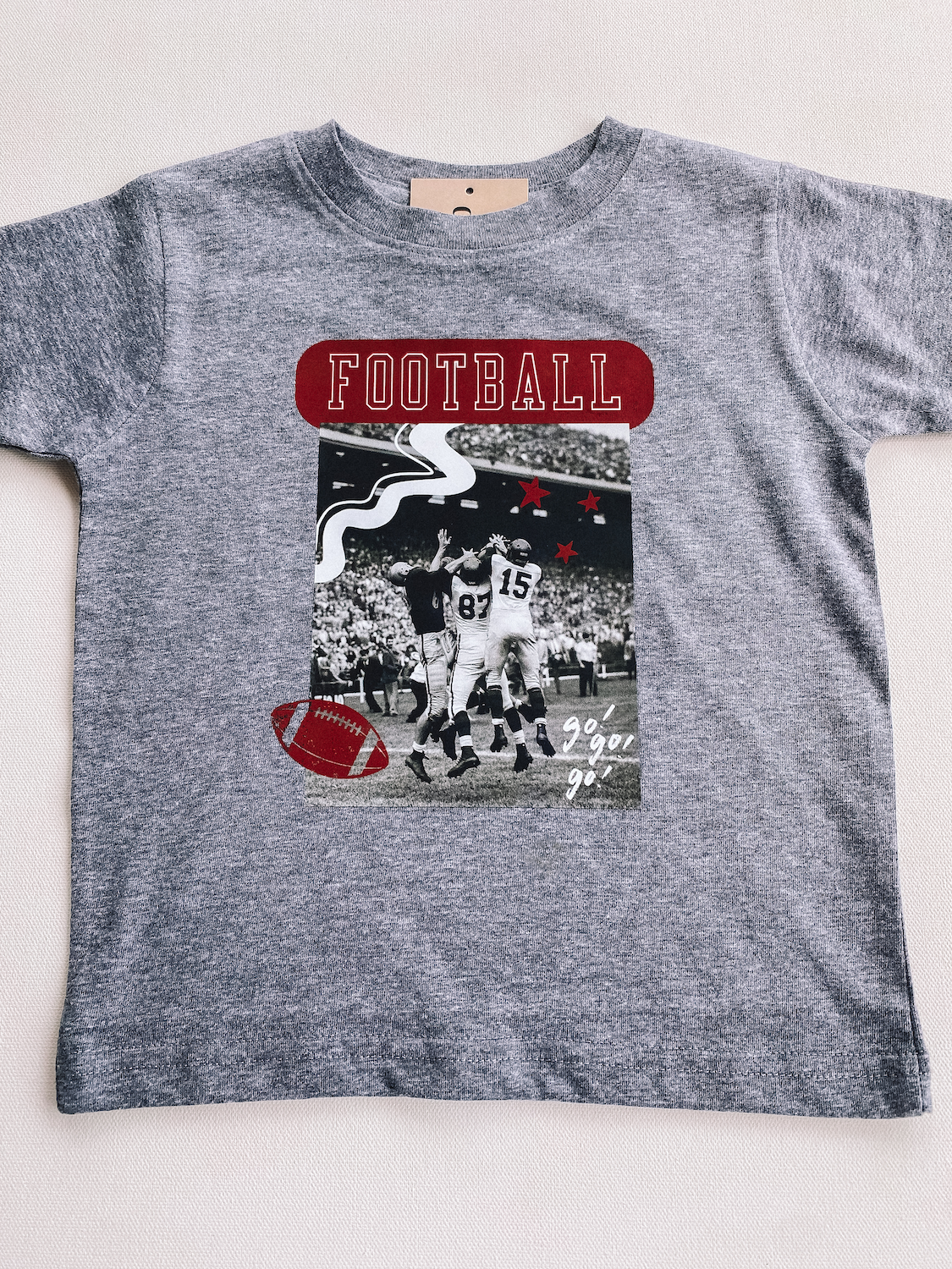 vintage football tee