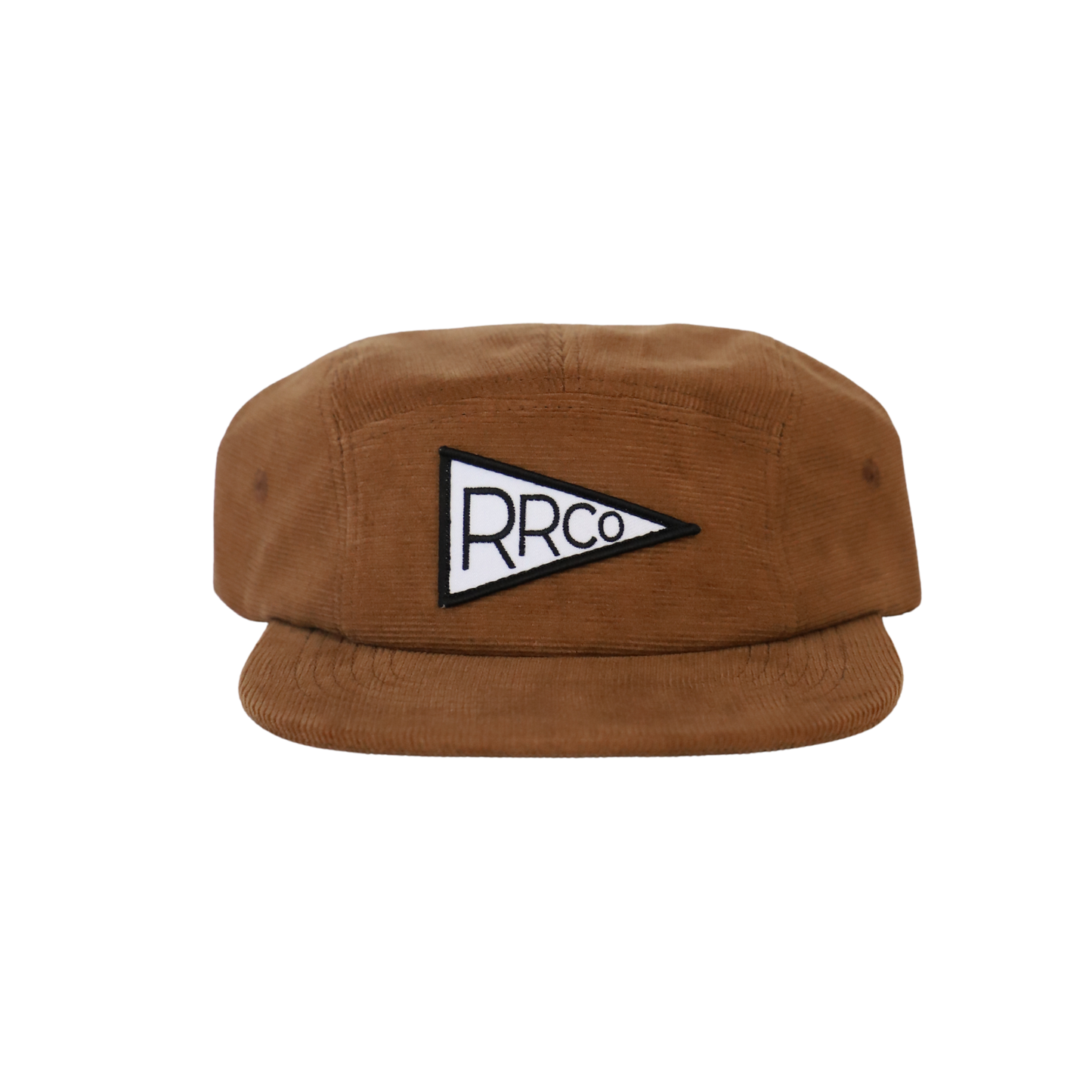 Pennant Five-Panel Hat in Walnut