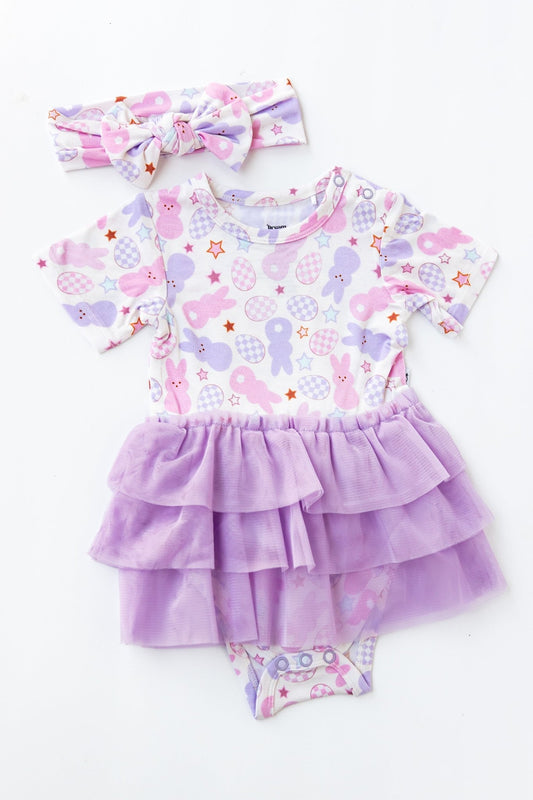 COTTON TAIL CUTIE DREAM TUTU BODYSUIT DRESS - Mack & Harvie