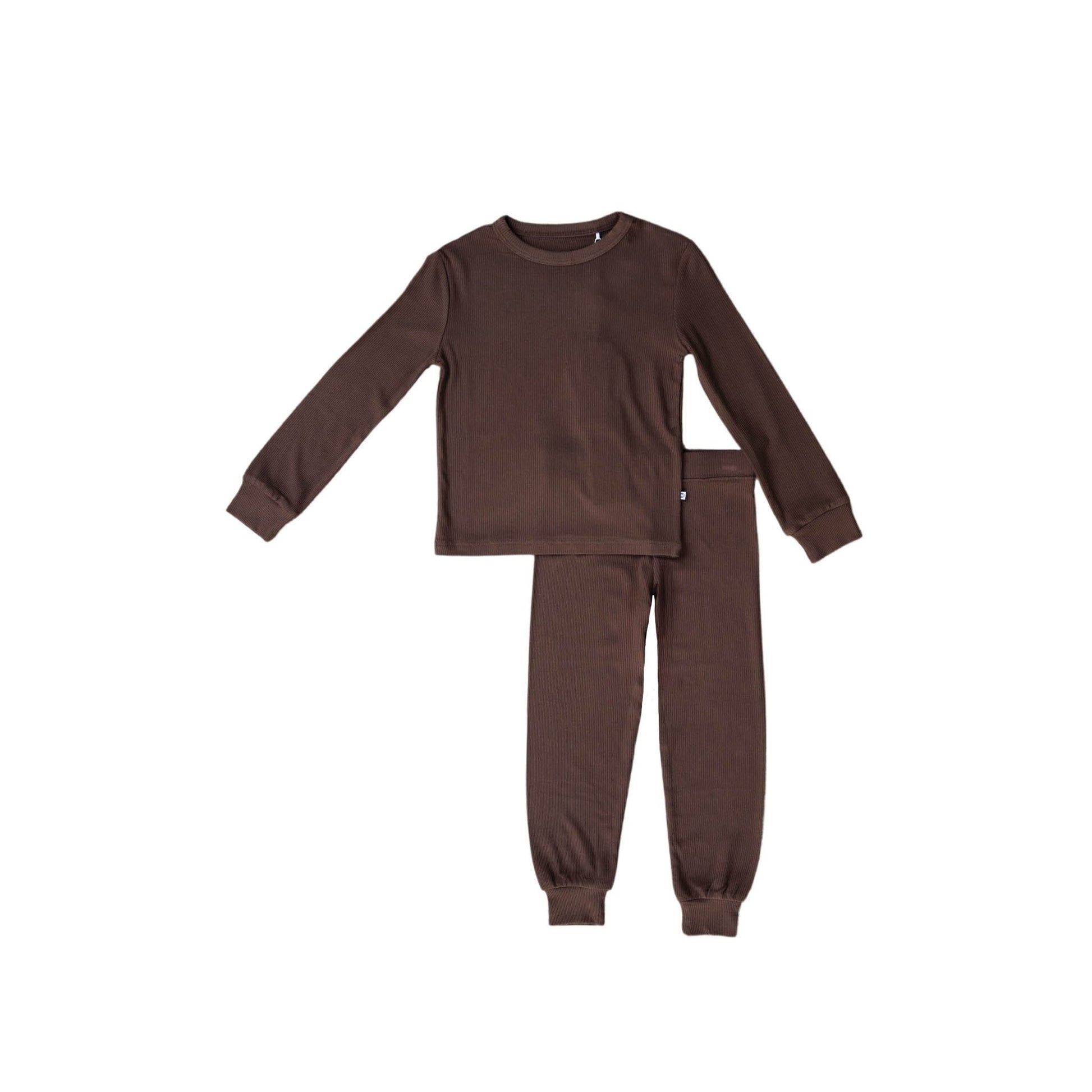 Cowboy Coffee | Ribbed Bamboo Two Piece Set - Mack & Harvie