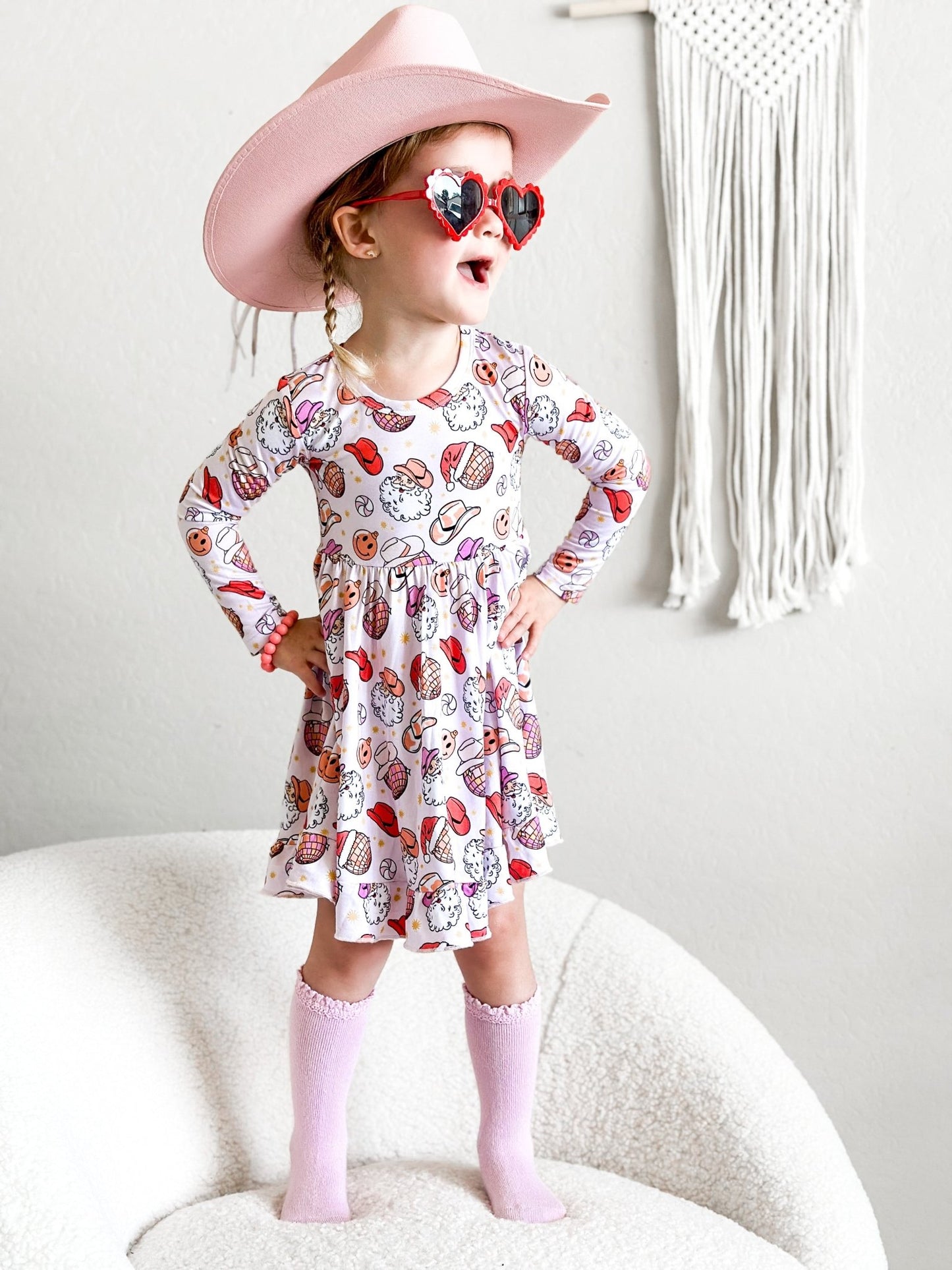 COWGIRL CLAUS DREAM RUFFLE DRESS - Mack & Harvie