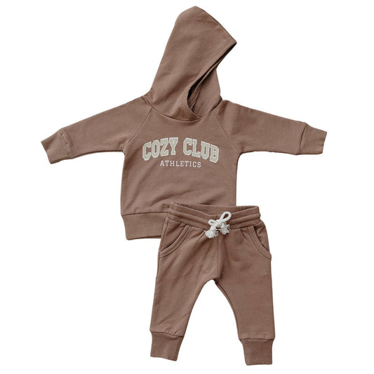 Cozy Club Hooded French Terry Set - Mack & Harvie