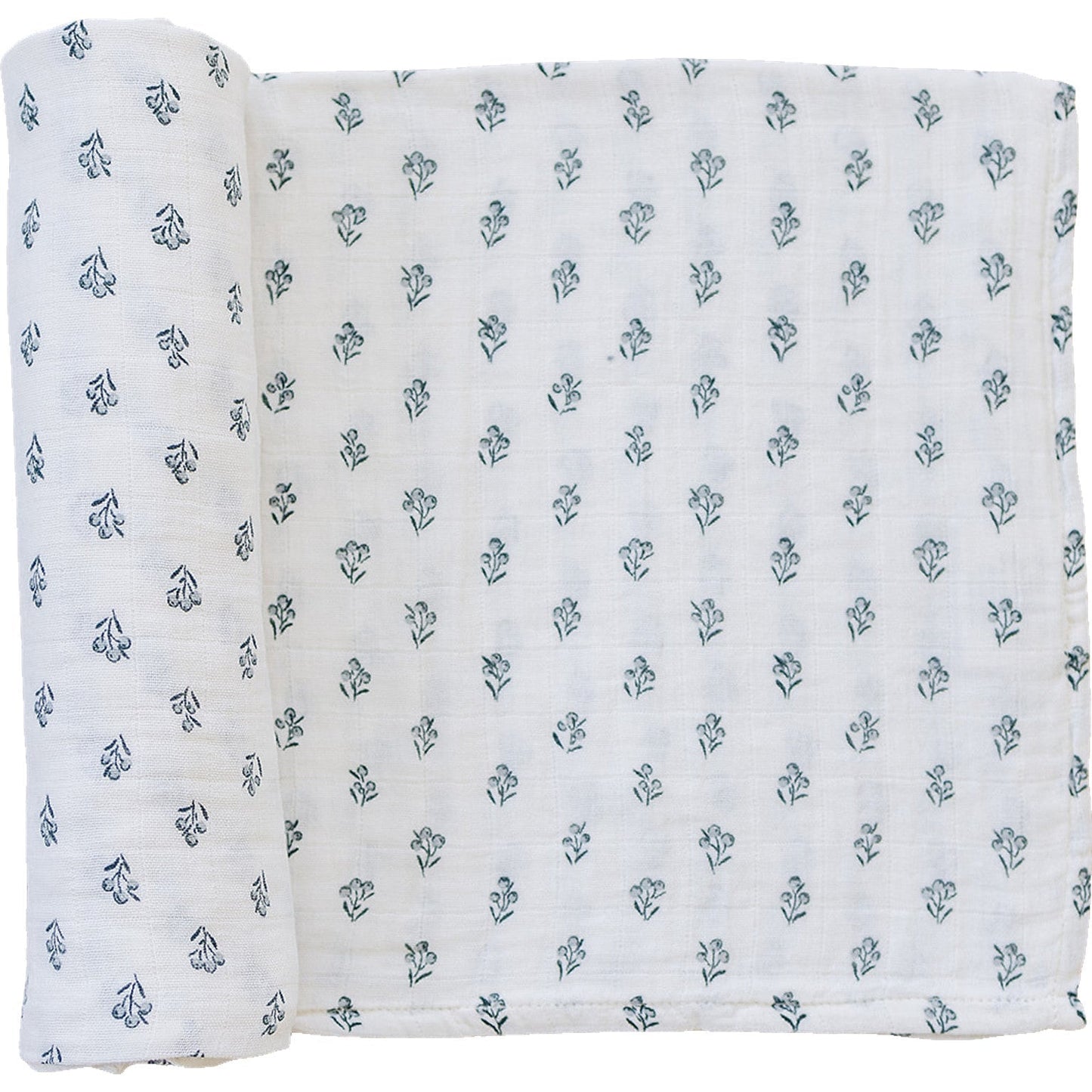 Cream Berry Muslin Swaddle Blanket - Mack & Harvie