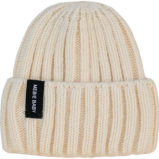 Cream Chunky Knit Beanie - Mack & Harvie